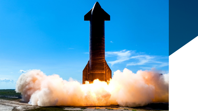 SpaceX Rocket Test Results with Fire