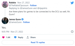 Future DC games will be part of the cinematic universe