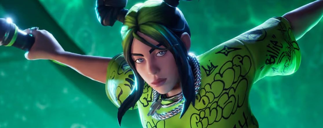 Fortnite and Billie Eilish